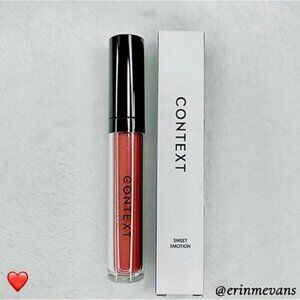 Context Skin Sweet Emotion Liquid Lacquer Matte Lipstick Full Size New
